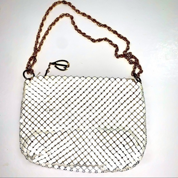 Whiting and Davis Co. Vintage Mesh Chain Mail Bag - Picture 2 of 6